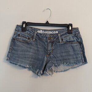 Bullhead, Hermosa Cut off Jean Shorts, Size 5